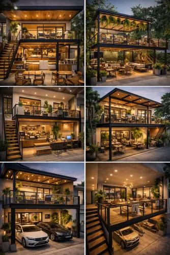Mezannine Cafe Modern di Tanjungsari